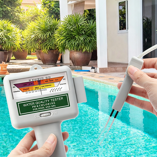 🏊 Medidor Digital de pH e Cloro Para Piscina – Teste a Qualidade da Água em Segundos