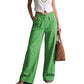 ✨👖 Calça Feminina de Perna Larga – Elegante, Confortável e Perfeita para o Verão