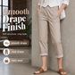 ✨👖 Calça Cropped Feminina de Corte Reto – Elegância, Conforto e Estilo Para Todos os Momentos