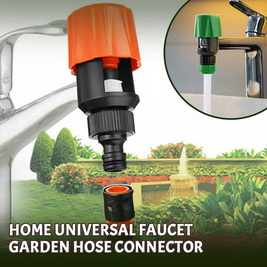 ✨ Adaptador Universal para Torneira – Conecte Mangueira de Jardim em Segundos Sem Vazamentos