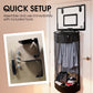 🏀🧺 Cesto de Roupa Suja de Basquete – Organização Divertida e Criativa Para Quarto, Casa e Área Infantil
