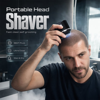💈⚡ Barbeador Elétrico Para Cabeça – Corte Rápido, Preciso e Confortável em Casa