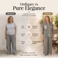 ✨👗 Conjunto Feminino Elegante de Lantejoulas – Blusa Brilhante + Calça Pantalona Para Um Look Sofisticado