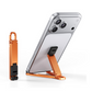 📱✨ Mini Suporte de Celular com Chaveiro – Dobrável, Leve e Perfeito para Usar em Qualquer Lugar
