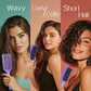 🌸💇‍♀️ Escova modeladora para cabelos cacheados – define cachos, reduz frizz e deixa os fios mais brilhantes