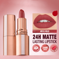 💄🔥 Batom Matte 24 Horas à Prova de Borrões – Cor Intensa, Conforto e Beleza o Dia Todo
