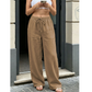 ✨👖 Calça Feminina Casual de Perna Reta – Cintura Alta, Confortável e Elegante Para Todos os Momentos