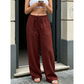 ✨👖 Calça Feminina Casual de Perna Reta – Cintura Alta, Confortável e Elegante Para Todos os Momentos