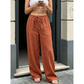 ✨👖 Calça Feminina Casual de Perna Reta – Cintura Alta, Confortável e Elegante Para Todos os Momentos