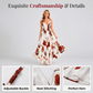 🌸✨ Vestido Maxi Floral Feminino – Elegância, Leveza e Charme Para os Dias de Verão