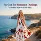 🌸✨ Vestido Maxi Floral Feminino – Elegância, Leveza e Charme Para os Dias de Verão