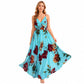 🌸✨ Vestido Maxi Floral Feminino – Elegância, Leveza e Charme Para os Dias de Verão