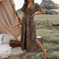 ✨ Vestido Longo Feminino de Verão com Decote em V e Fenda Lateral – Elegância, Leveza e Conforto em Todos os Momentos
