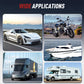 🚗⚡ Kit de Fusíveis Automotivos Completo – 300 Peças com Estojo Organizado para Reparos Rápidos e Seguros