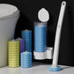 🚽✨ Escova Sanitária Descartável com Suporte – Limpeza Fácil, Higiênica e Sem Mau Cheiro