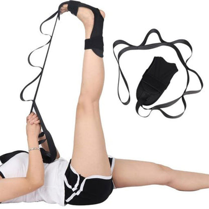 🧘‍♀️✨ Faixa de Alongamento Multifuncional – Melhore Sua Flexibilidade e Relaxe Corpo e Pernas em 10 Minutos