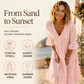 👗✨ Vestido Evasê com Franjas em Camadas – Leve, elegante e perfeito para dias ensolarados