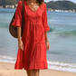 👗✨ Vestido Evasê com Franjas em Camadas – Leve, elegante e perfeito para dias ensolarados