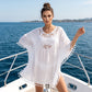 🌊✨ Saída de Praia Feminina de Crochê com Franjas – Estilo boho, leve e perfeita para o verão  ✔ Versão 2 (dor + solução)