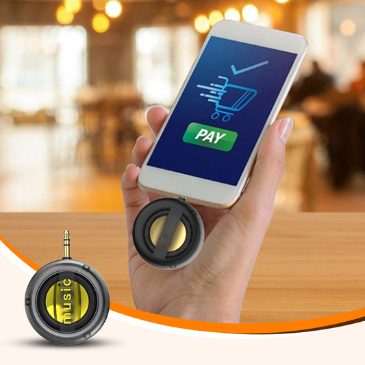 🔊📱 Mini Amplificador de Som Para Celular – Mais Volume, Áudio Mais Claro e Portátil Para Qualquer Lugar