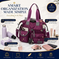 👜✨ Bolsa Tote Feminina Impermeável de Grande Capacidade – Elegante, prática e perfeita para acompanhar sua rotina