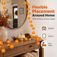 🎃✨ Luzes LED Decorativas em Formato de Calêndula – Decoração Aconchegante Para Halloween, Outono e Festas