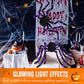 🕷️🎃 Aranha Gigante de Halloween com Teia Iluminada – Decoração assustadora para transformar sua casa