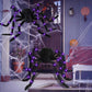 🕷️🎃 Aranha Gigante de Halloween com Teia Iluminada – Decoração assustadora para transformar sua casa
