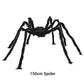 🕷️🎃 Aranha Gigante de Halloween com Teia Iluminada – Decoração assustadora para transformar sua casa