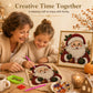 🎄✨ Kit de Arte Natalina com Pérolas 3D – Crie uma decoração brilhante e memórias especiais em família