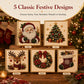 🎄✨ Kit de Arte Natalina com Pérolas 3D – Crie uma decoração brilhante e memórias especiais em família
