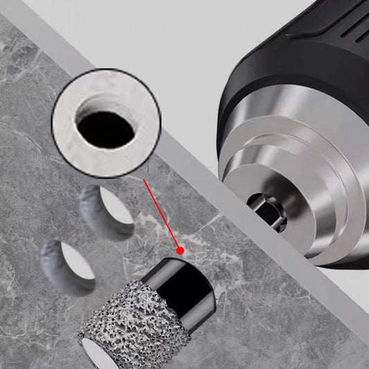 🛠️💎 Brocas Diamantadas Profissionais – Perfuração precisa em azulejo, vidro e pedra sem esforço