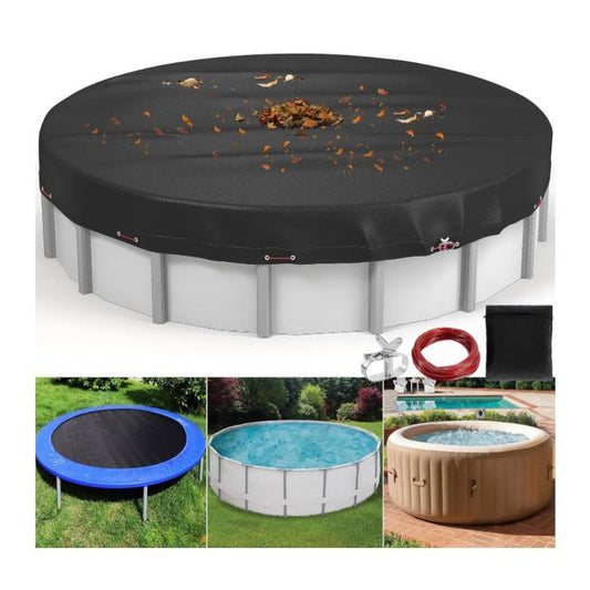 🏊‍♂️🛡️ Capa para Piscina Impermeável 210D – Proteção contra folhas, sujeira e raios UV