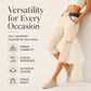 🔥✨ Calça Capri Cargo Feminina de Cintura Alta – Estilo moderno, conforto e bolsos funcionais para o dia a dia