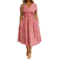 🌸✨ Vestido Floral Feminino com Decote em V – Elegância, conforto e caimento perfeito para qualquer ocasião