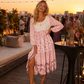 🌸👗 Vestido Midi Floral Feminino Fluido – Elegância, conforto e estilo para todos os momentos