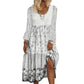 🌸👗 Vestido Midi Floral Feminino Fluido – Elegância, conforto e estilo para todos os momentos