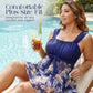 👙✨ Maiô Feminino 2 Peças com Saia – Controle abdominal, conforto plus size e elegância para praia e piscina