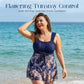 👙✨ Maiô Feminino 2 Peças com Saia – Controle abdominal, conforto plus size e elegância para praia e piscina