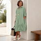 👗✨ Vestido Cardigan Feminino Casual – Elegância confortável para transformar qualquer look do dia a dia