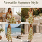 🌻✨ Vestido Feminino Maxi com Estampa de Girassol – Leve, fresco e elegante para os dias de verão