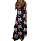 🌻✨ Vestido Feminino Maxi com Estampa de Girassol – Leve, fresco e elegante para os dias de verão