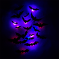 🦇🎃 Morcegos 3D Luminosos de Halloween – Transforme sua casa em uma decoração assustadora e realista