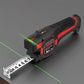 📏✨ Fita Métrica Laser 2 em 1 – Medições precisas com laser, nível e trava automática para qualquer projeto