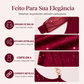 🔥 Vestido Elegante Feminino Ombro a Ombro – Charme sofisticado com mangas de tule delicadas