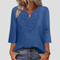 👚✨ Blusa Túnica Feminina com Gola V e Renda – Elegância, conforto e estilo sofisticado para todos os momentos