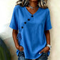 🔥👚 50% OFF! Blusa Feminina com Decote em V e Amarração Lateral – Elegante, Confortável e Valoriza a Silhueta