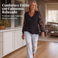 🧶✨ Blusa Feminina de Tricô com Capuz e Renda – Conforto macio, estilo elegante e toque feminino