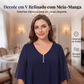 👗✨ Vestido Midi de Chiffon em Camadas – Elegância fluida, caimento favorecedor e estilo sofisticado