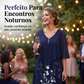 👗✨ Vestido Midi de Chiffon em Camadas – Elegância fluida, caimento favorecedor e estilo sofisticado